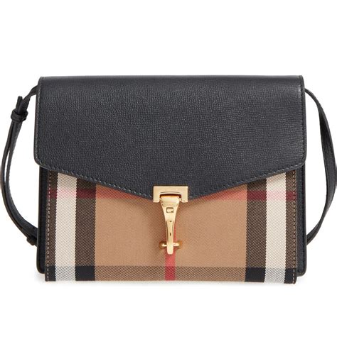 burberry small macken check crossbody bag|Women’s Designer Crossbody Bags .